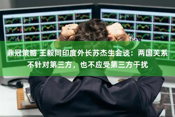 鼎冠策略 王毅同印度外长苏杰生会谈：两国关系不针对第三方，也不应受第三方干扰